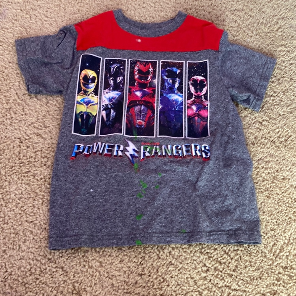 Power rangers t-shirt